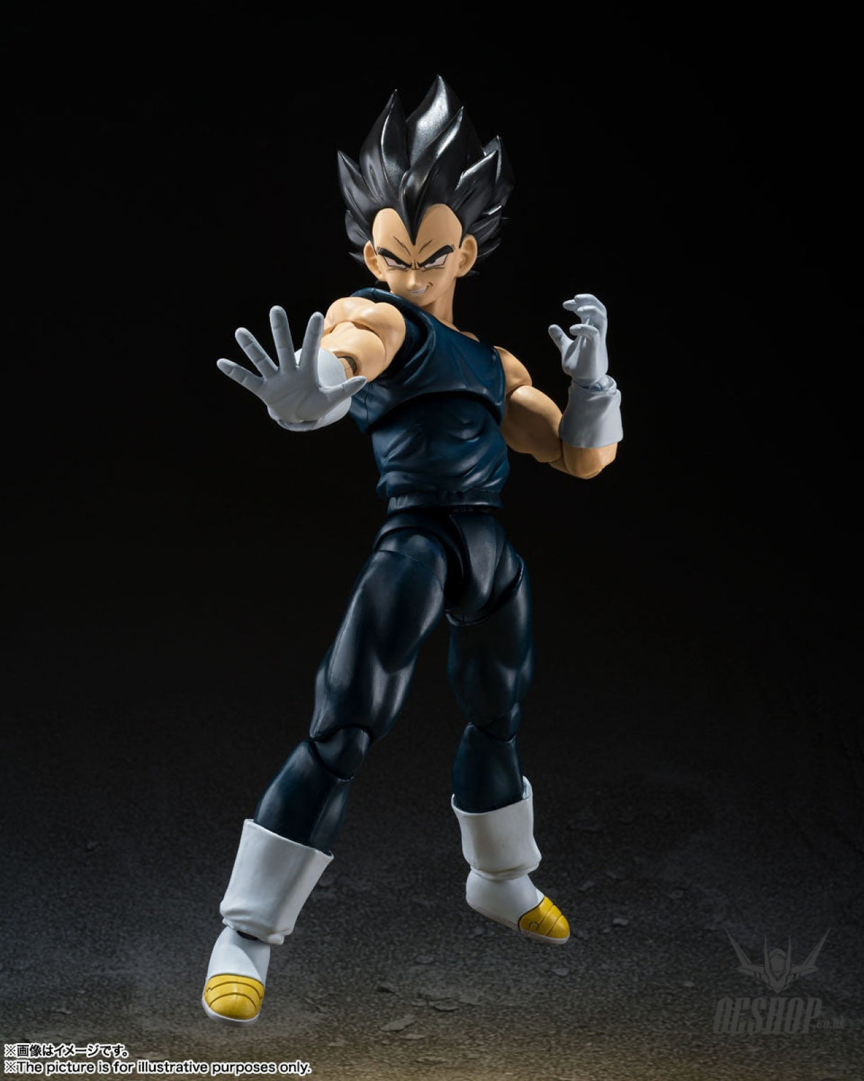 Bandai Tamashii S.H.Figuarts Dragon Ball Super Hero Vegeta (Reissue) Action & Toy Figures
