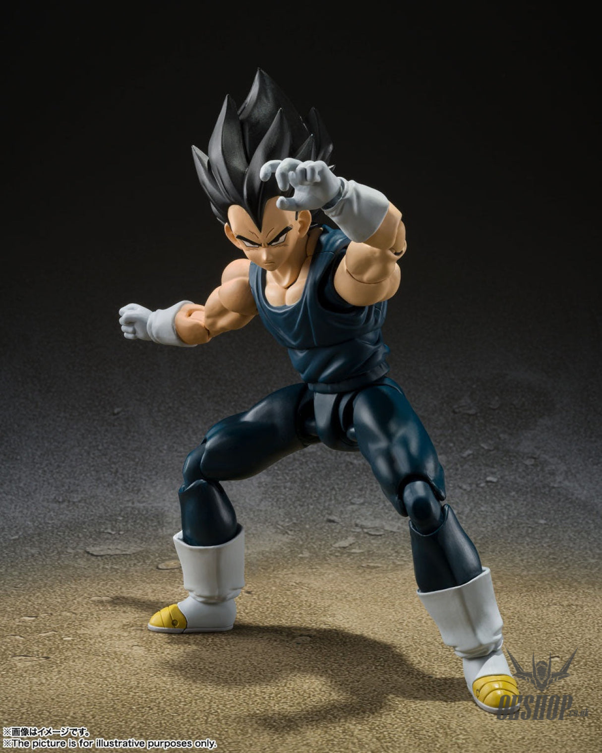 Bandai Tamashii S.H.Figuarts Dragon Ball Super Hero Vegeta (Reissue) Action & Toy Figures