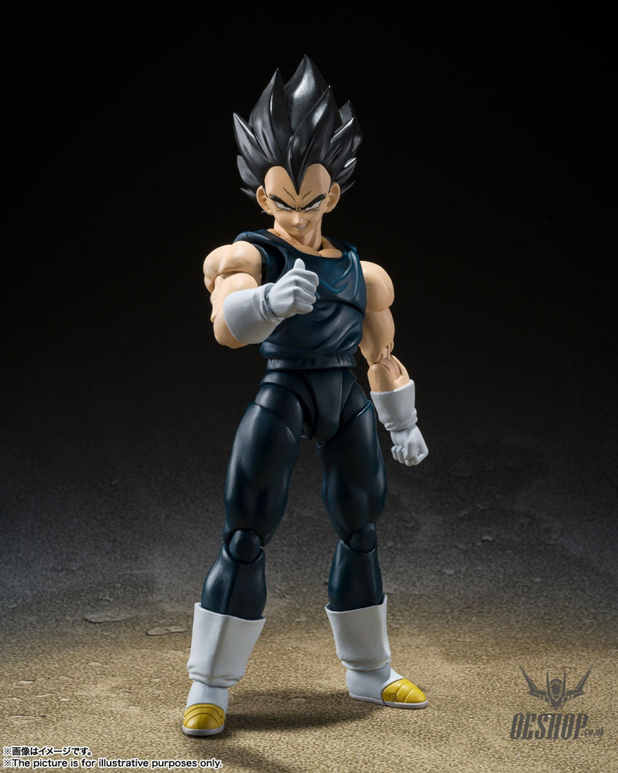 Bandai Tamashii S.H.Figuarts Dragon Ball Super Hero Vegeta (Reissue) Action & Toy Figures