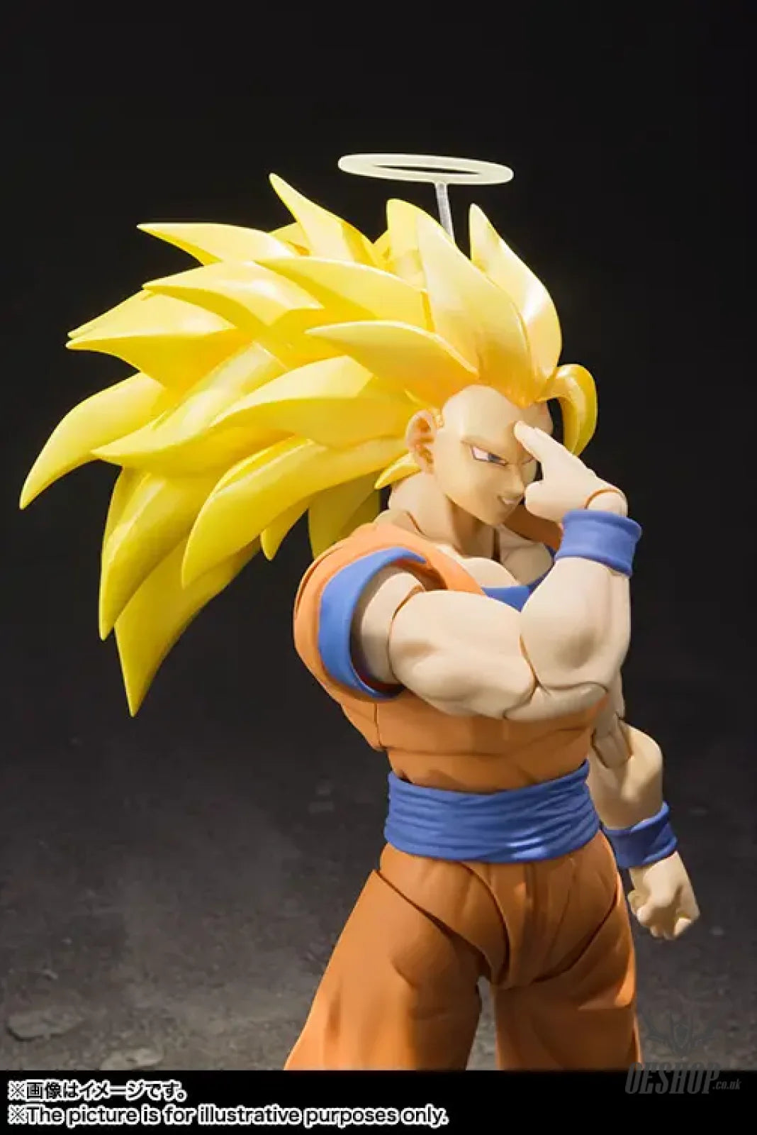 Bandai Tamashii S.H.Figuarts Super Saiyan 3 Son Goku (Reissue) Action & Toy Figures