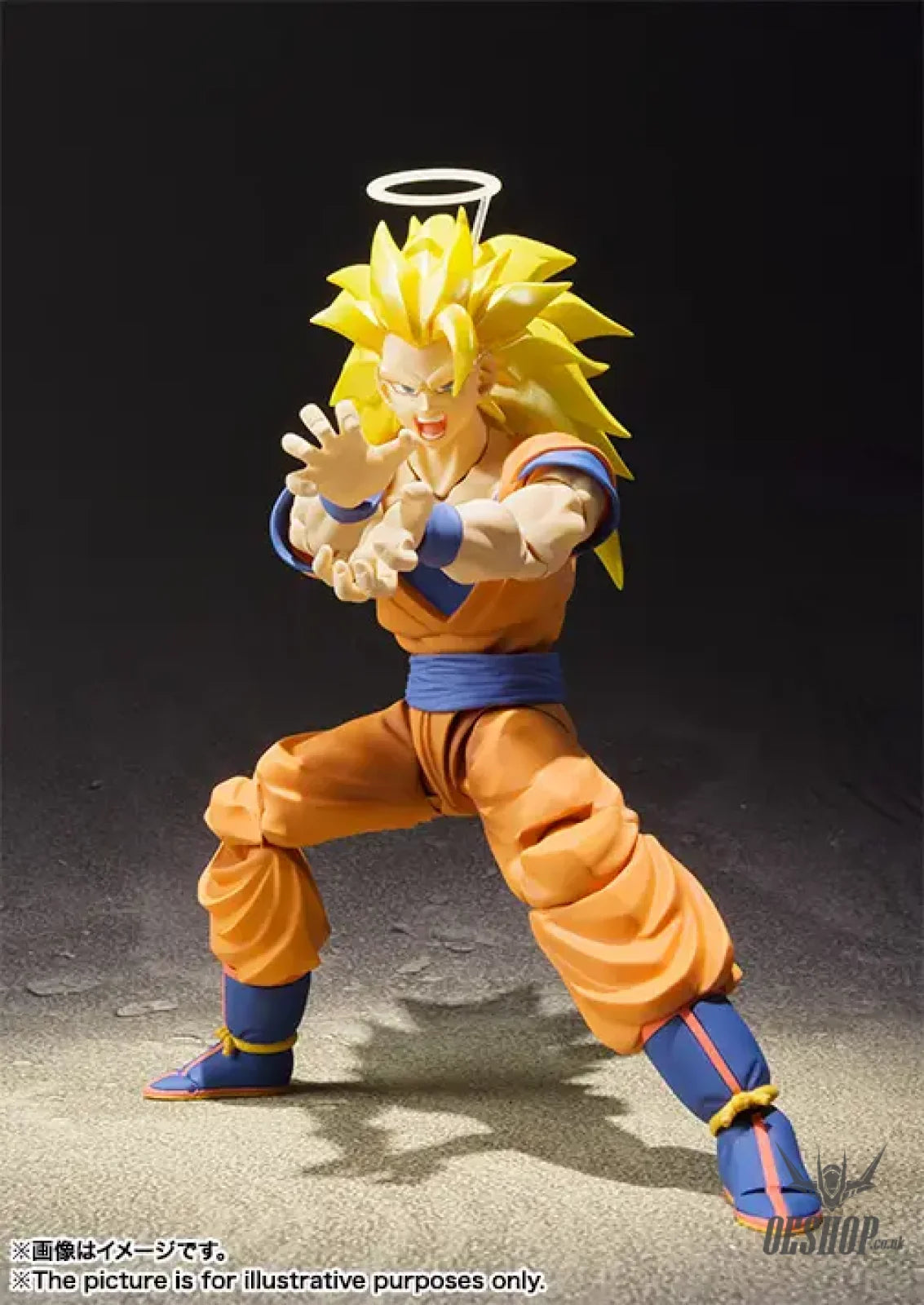 Bandai Tamashii S.H.Figuarts Super Saiyan 3 Son Goku (Reissue) Action & Toy Figures