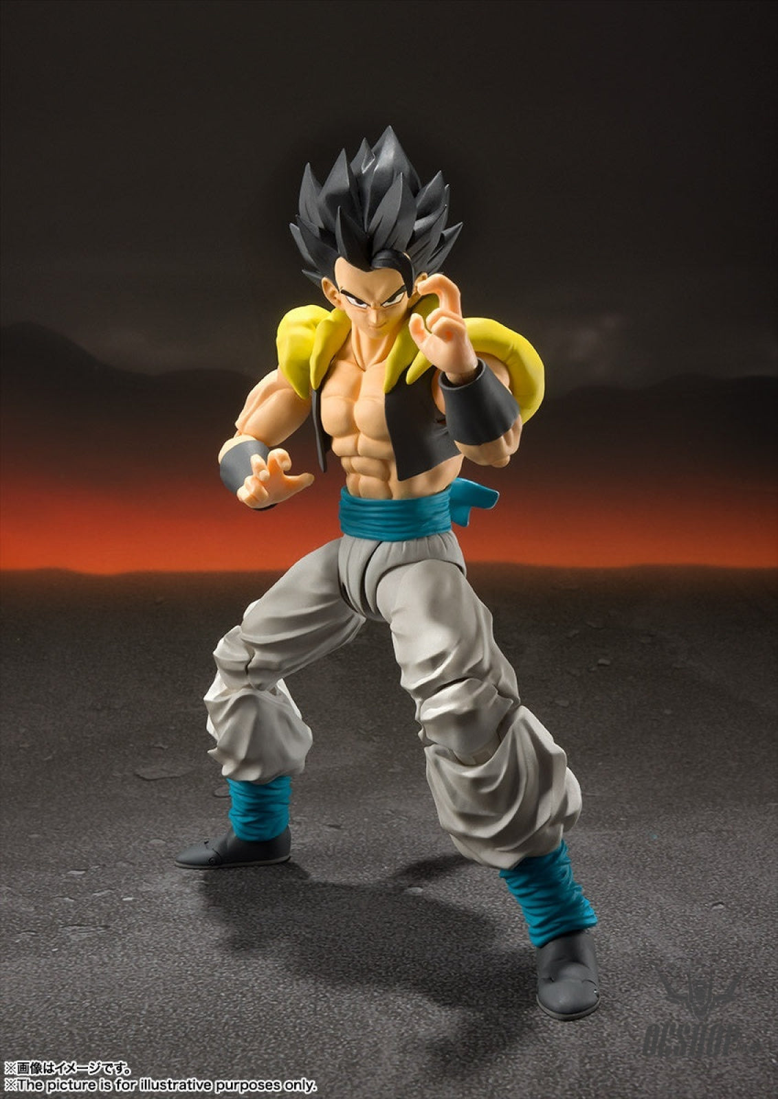 Bandai Tamashii S.H.Figuarts Dragon Ball Super Super Saiyan God Super Saiyan Gogeta Action Figure Action & Toy Figures