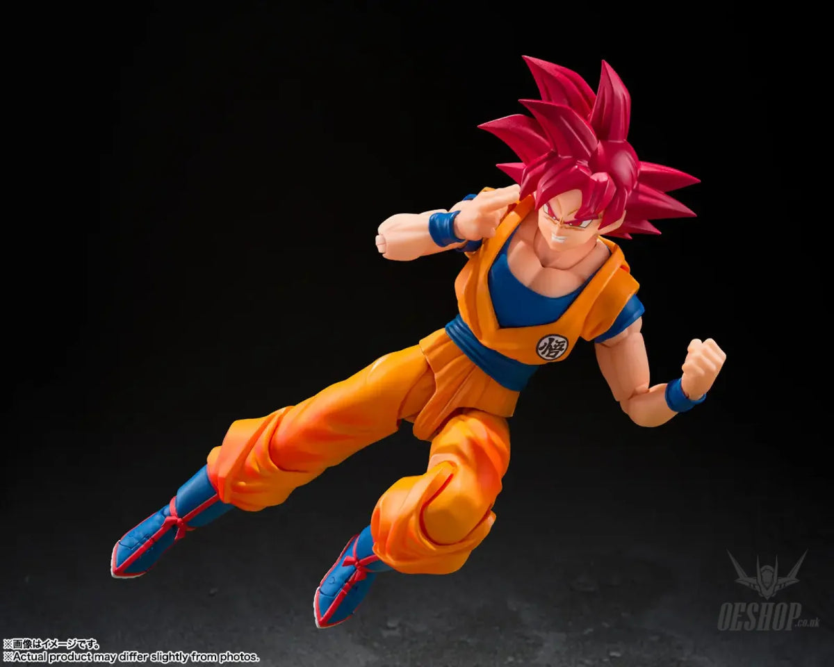 Bandai Tamashii S.H.Figuarts Dragon Ball Super Saiyan God Son Goku God Aura - Action & Toy Figures