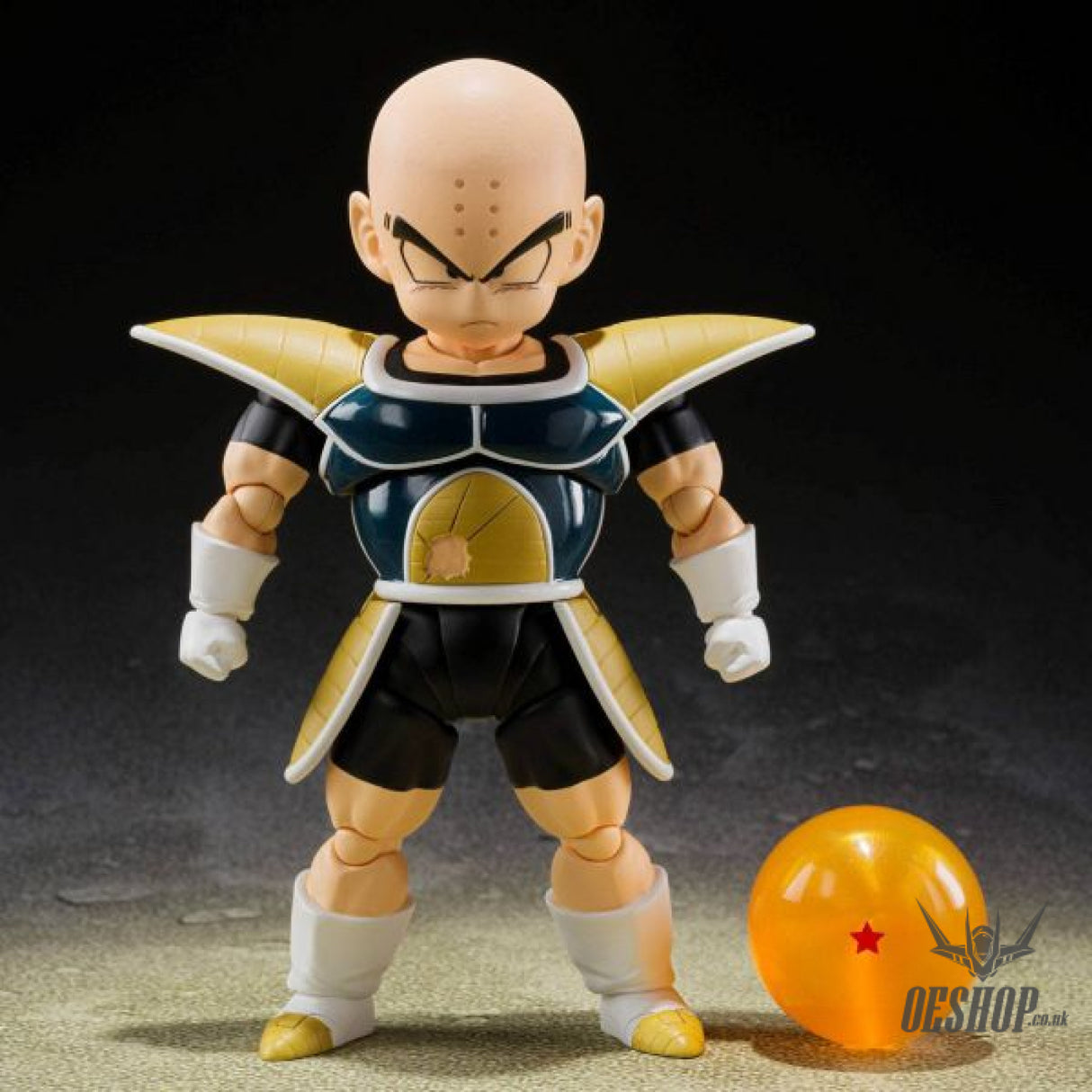 Bandai Tamashii S.H.Figuarts Dragon Ball Z Krillin in Battle Cloth Action Figure Action & Toy Figures