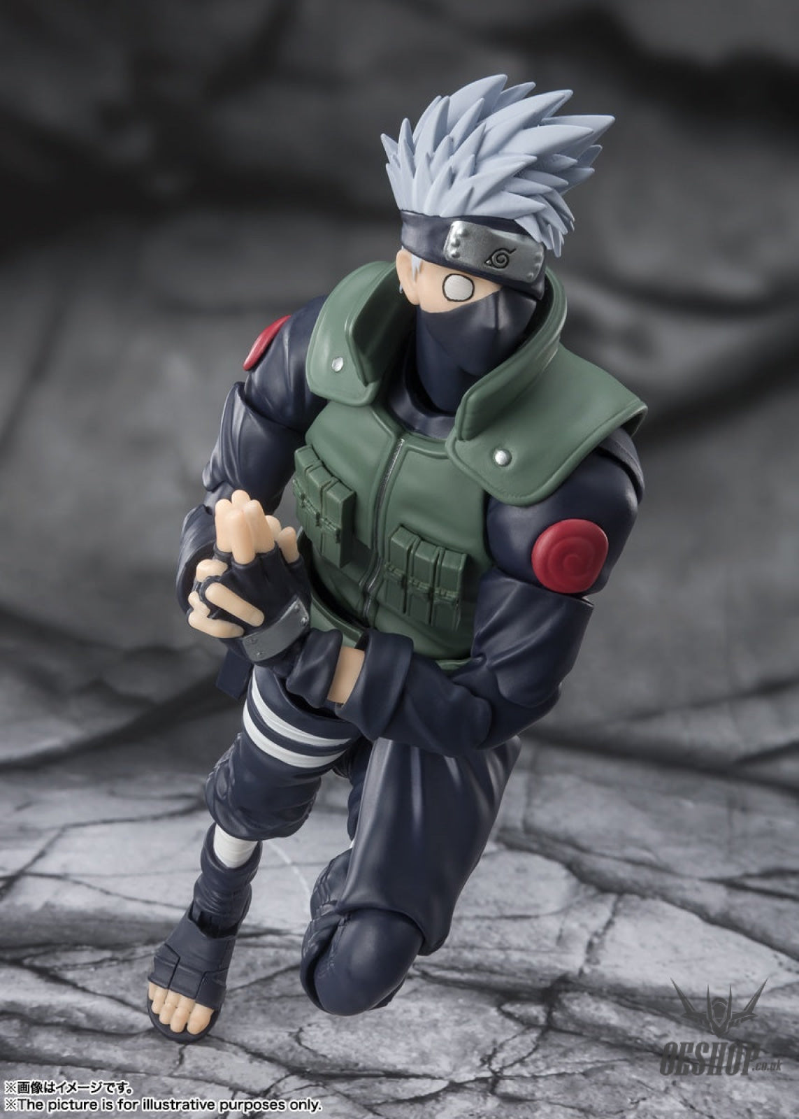 Bandai Tamashii S.H.Figuarts Kakashi Hatake -The roaring hero of Sharingan Action Figure Action & Toy Figures