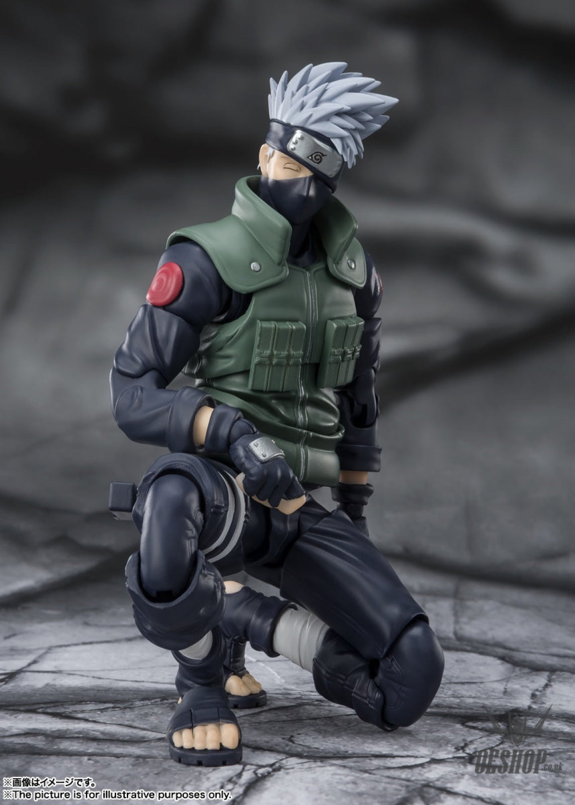 Bandai Tamashii S.H.Figuarts Kakashi Hatake -The roaring hero of Sharingan Action Figure Action & Toy Figures