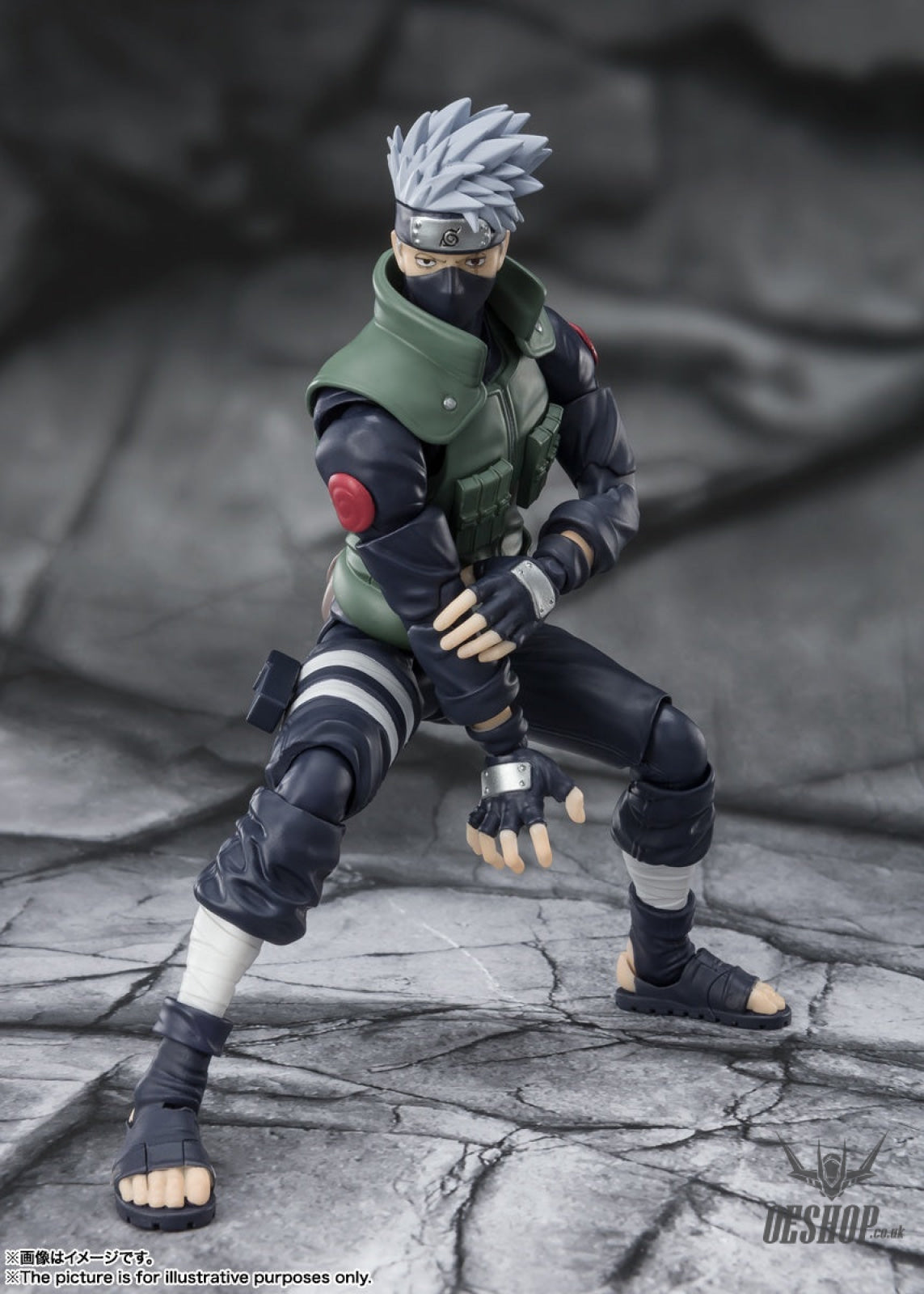 Bandai Tamashii S.H.Figuarts Kakashi Hatake -The roaring hero of Sharingan Action Figure Action & Toy Figures