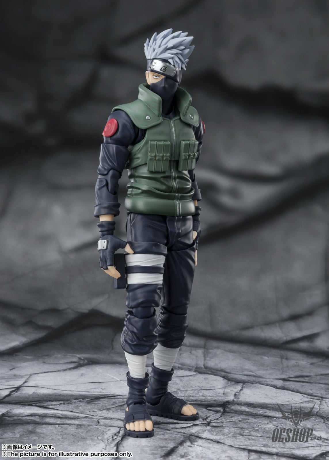 Bandai Tamashii S.H.Figuarts Kakashi Hatake -The roaring hero of Sharingan Action Figure Action & Toy Figures