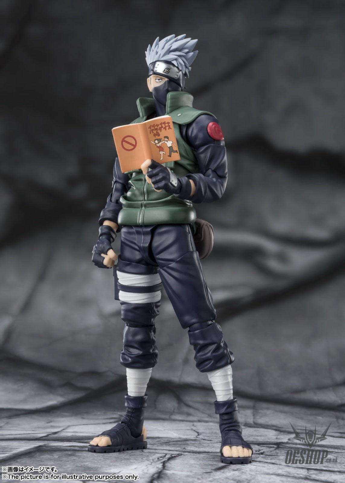 Bandai Tamashii S.H.Figuarts Kakashi Hatake -The roaring hero of Sharingan Action Figure Action & Toy Figures