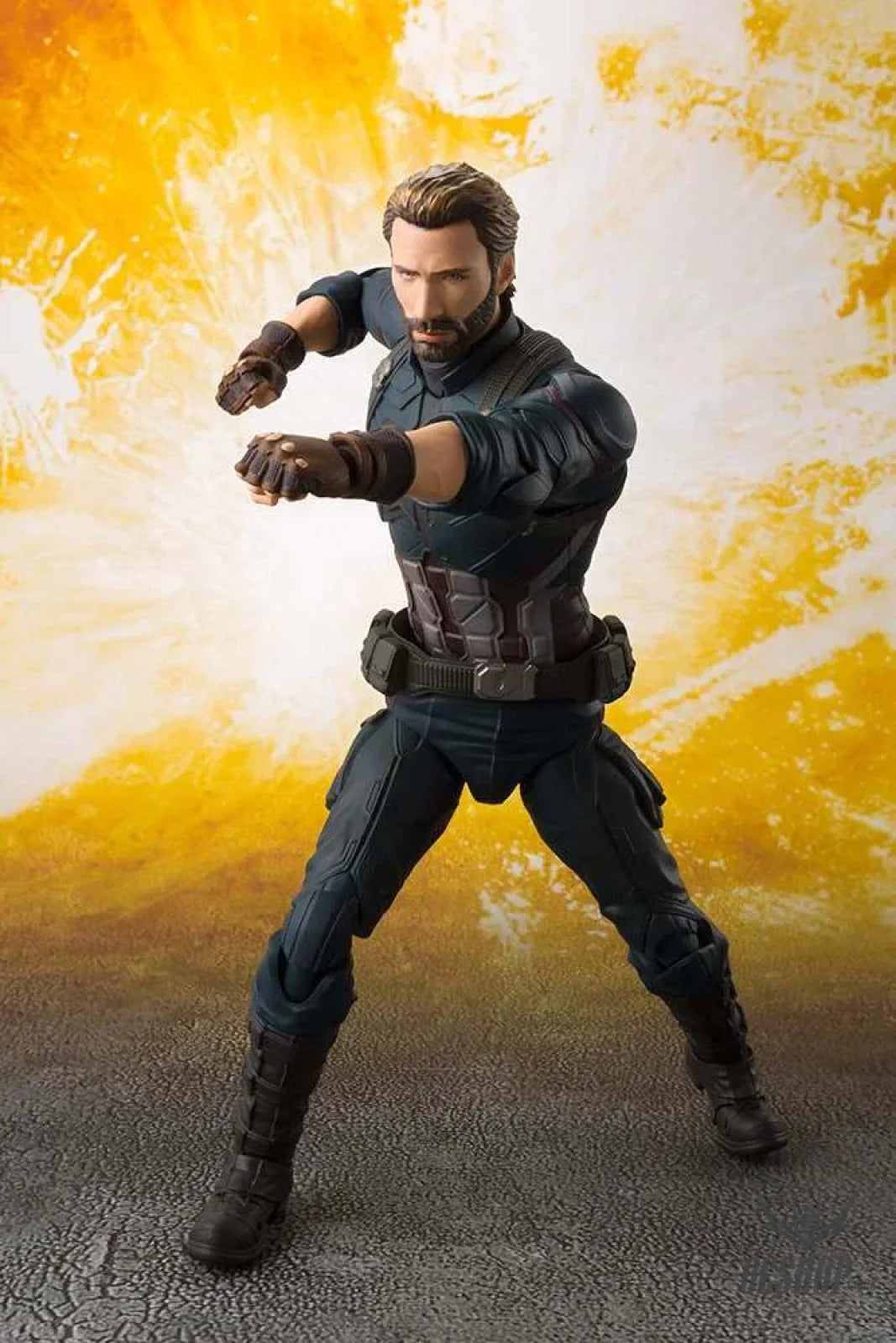 Bandai Tamashii S.H.Figuarts Marvel Avengers Captain America & Tamashii Explosion Effect Action & Toy Figures