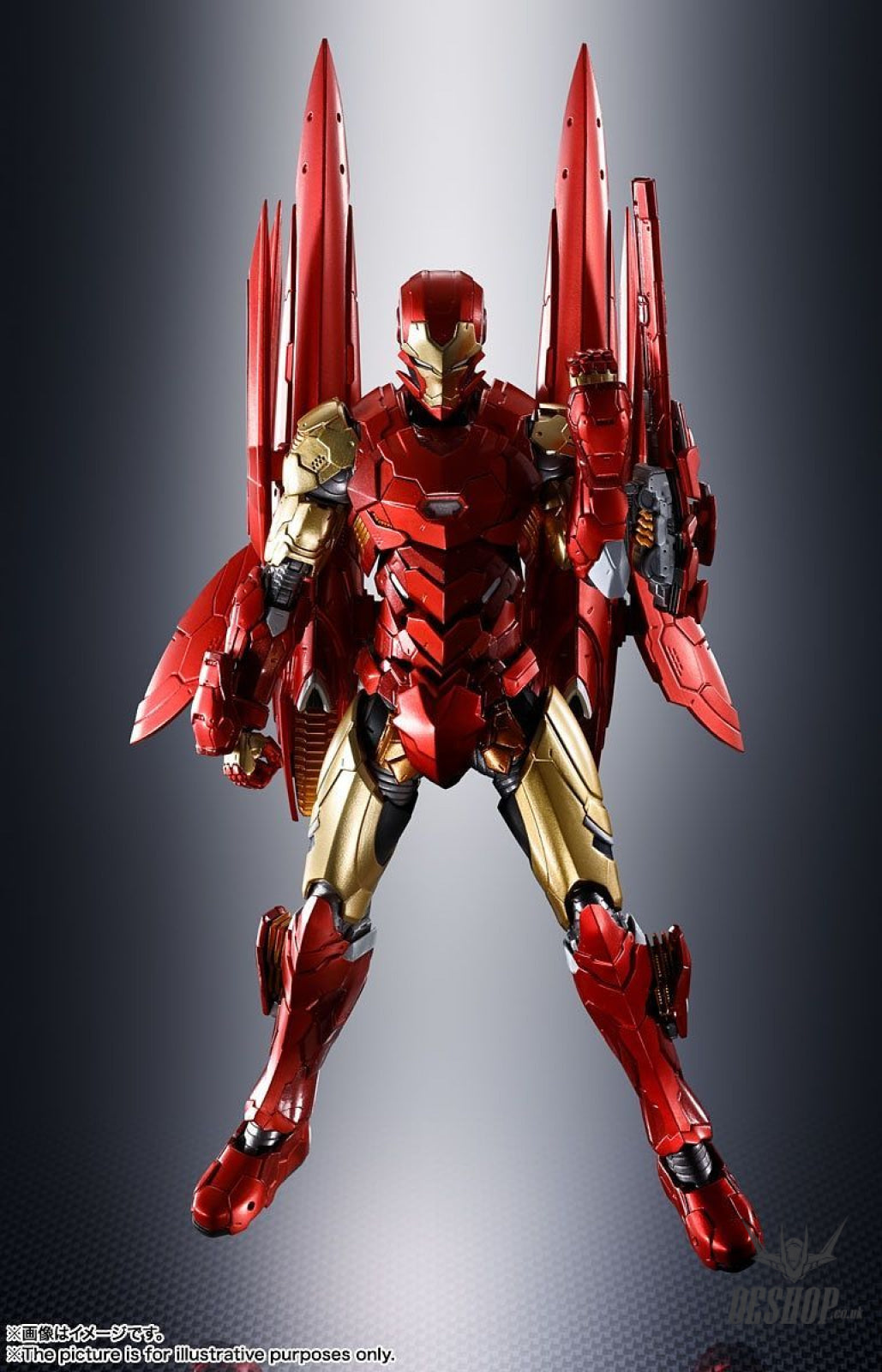 Bandai Tamashii S.H.Figuarts Marvel Avengers Iron Man (Tech-On Avengers) Action & Toy Figures