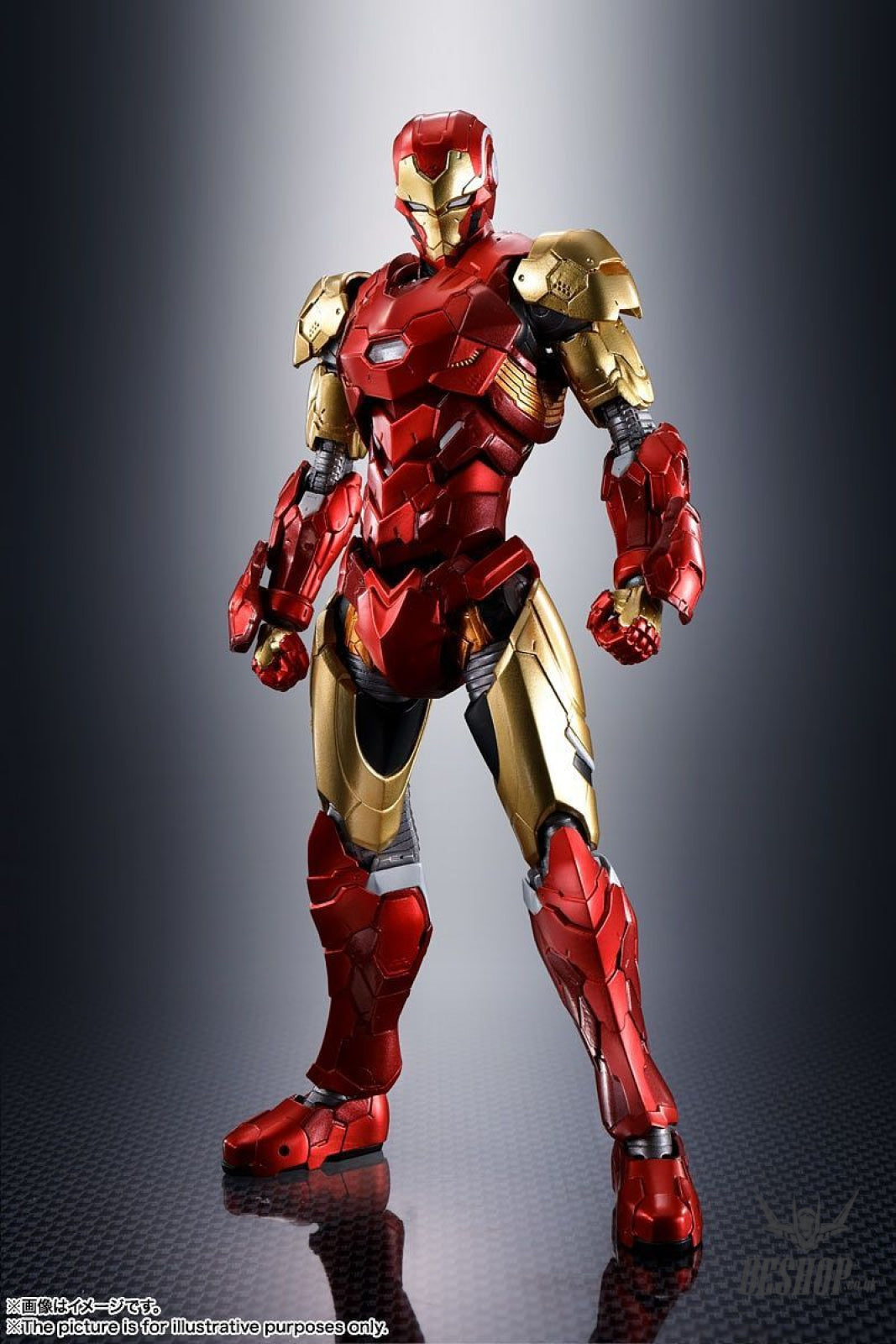 Bandai Tamashii S.H.Figuarts Marvel Avengers Iron Man (Tech-On Avengers) Action & Toy Figures