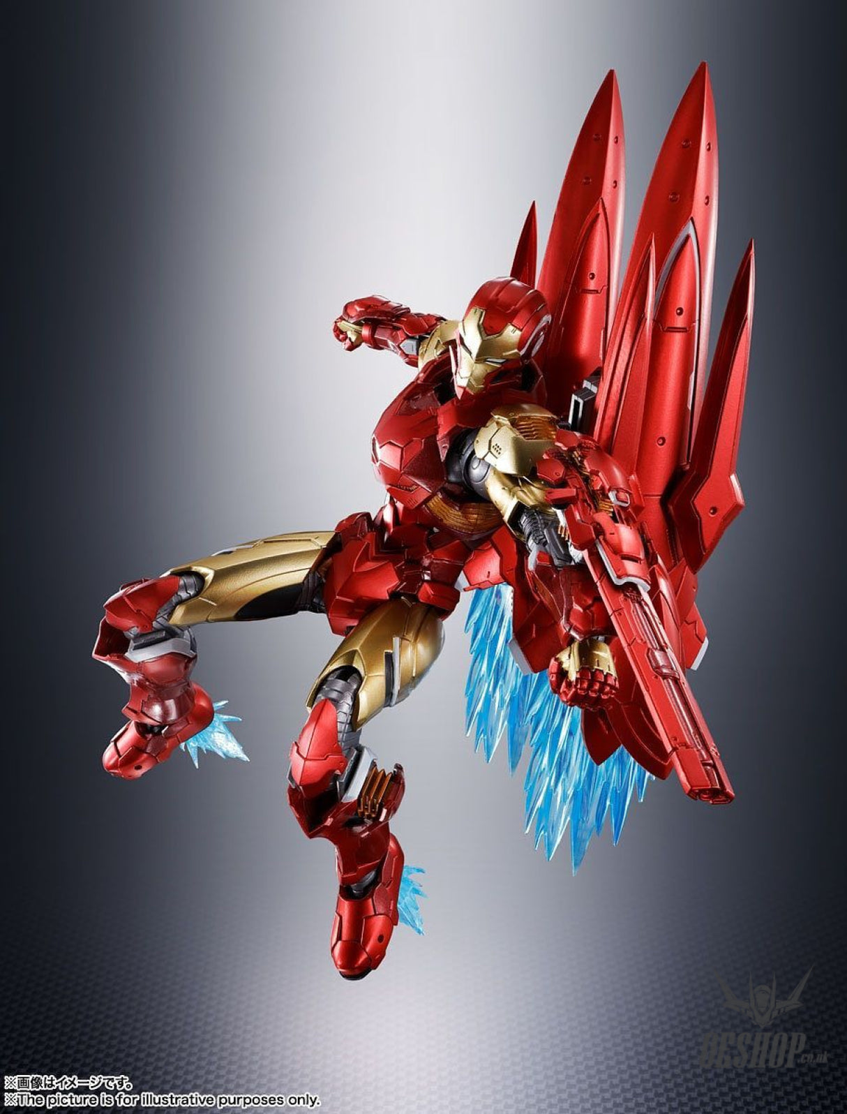 Bandai Tamashii S.H.Figuarts Marvel Avengers Iron Man (Tech-On Avengers) Action & Toy Figures