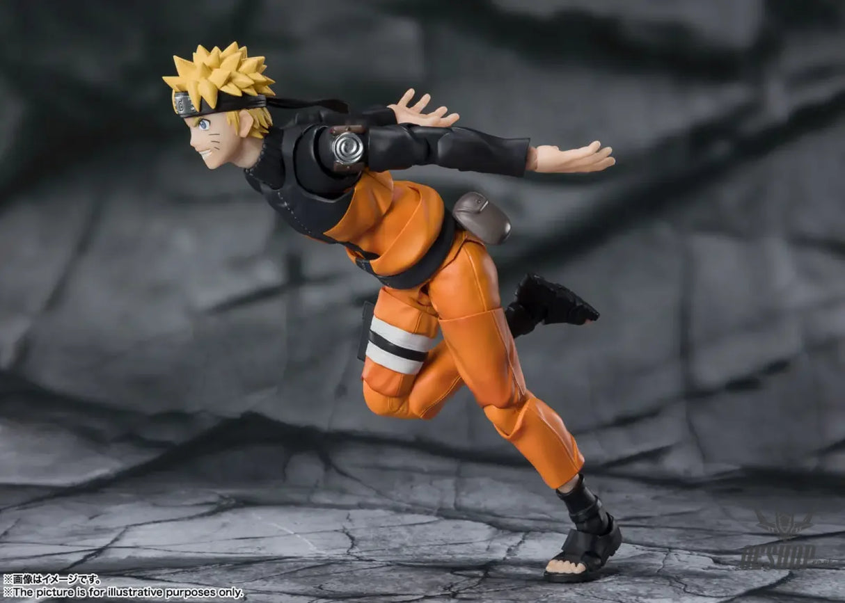 Bandai Tamashii S.H.Figuarts Naruto Uzumaki -The Jinchuriki Entrusted with Hope- (Reissue) - Action & Toy Figures