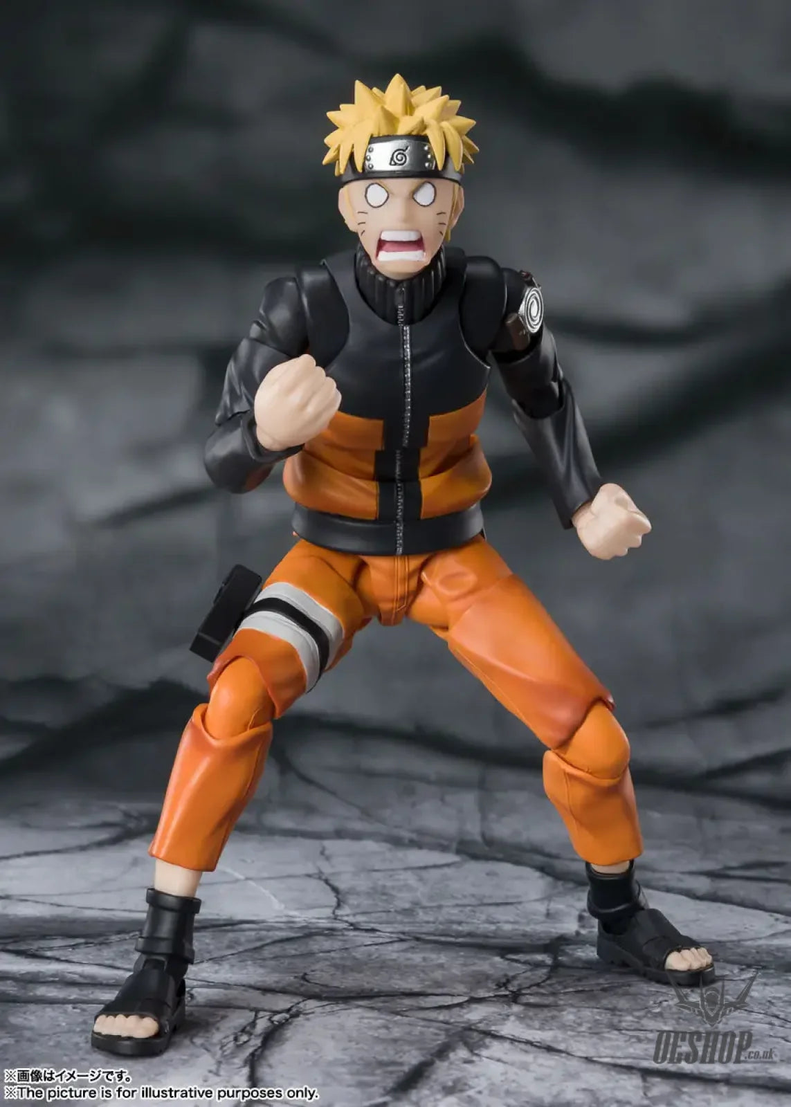 Bandai Tamashii S.H.Figuarts Naruto Uzumaki -The Jinchuriki Entrusted with Hope- (Reissue) - Action & Toy Figures