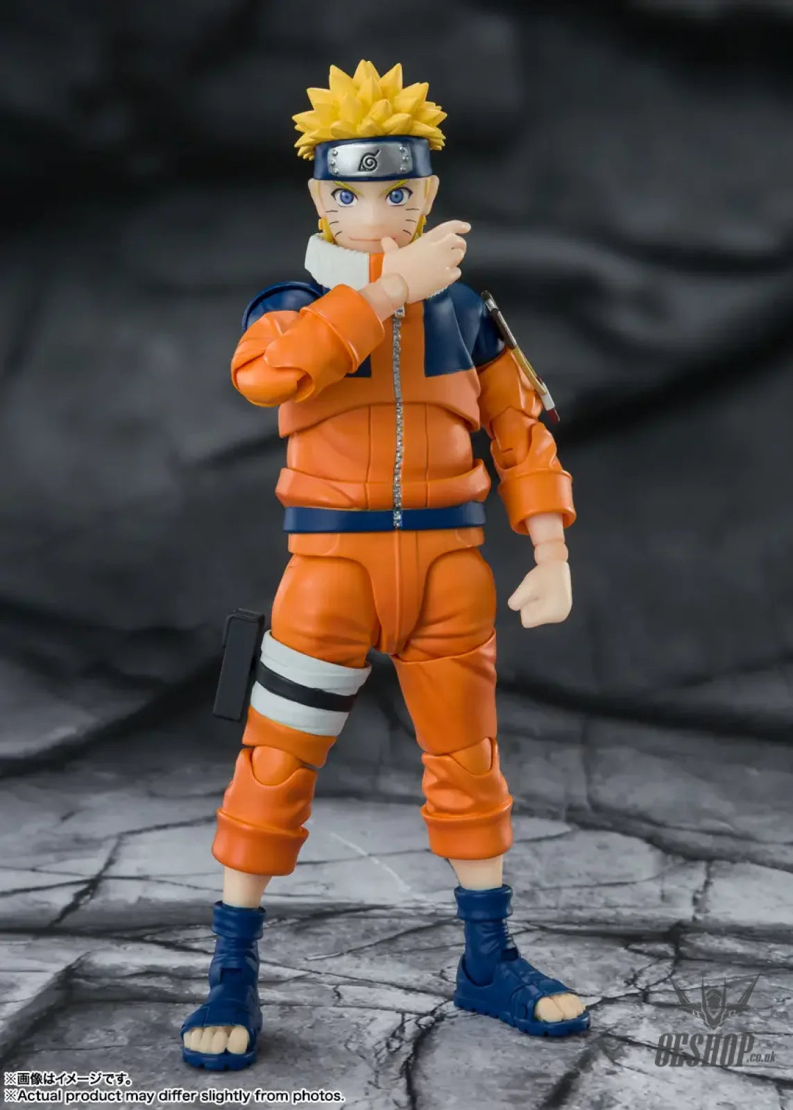 Bandai Tamashii S.H.Figuarts Naruto Uzumaki -The No.1 Most Unpredictable Ninja- (Reissue) - Action & Toy Figures