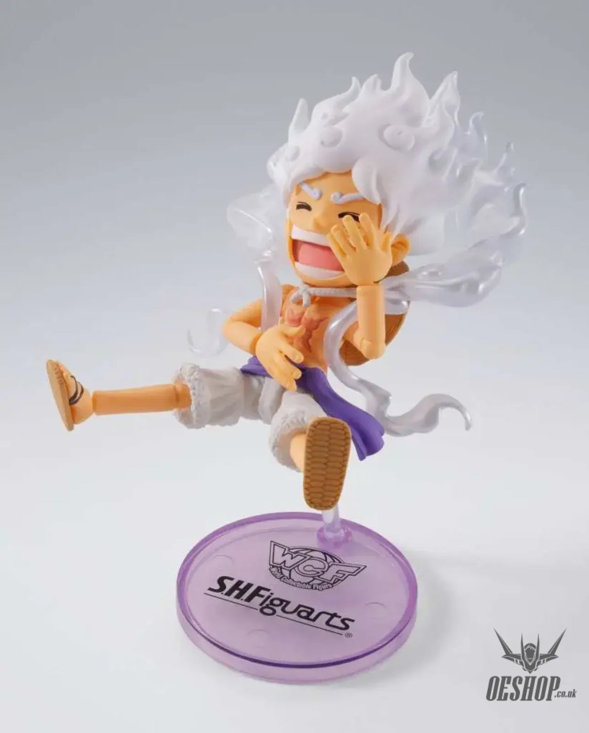 Bandai Tamashii S.H.Figuarts One Piece Monkey D. Luffy Gear 5 Af World Collectable Figure X - Action & Toy Figures