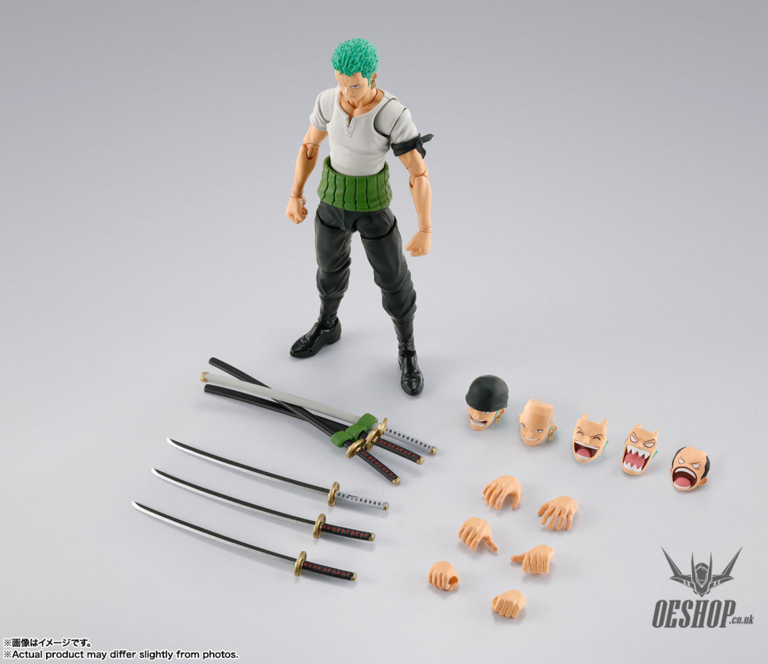 Bandai Tamashii S.H.Figuarts One Piece Roronoa Zoro (Romance Dawn) Action & Toy Figures