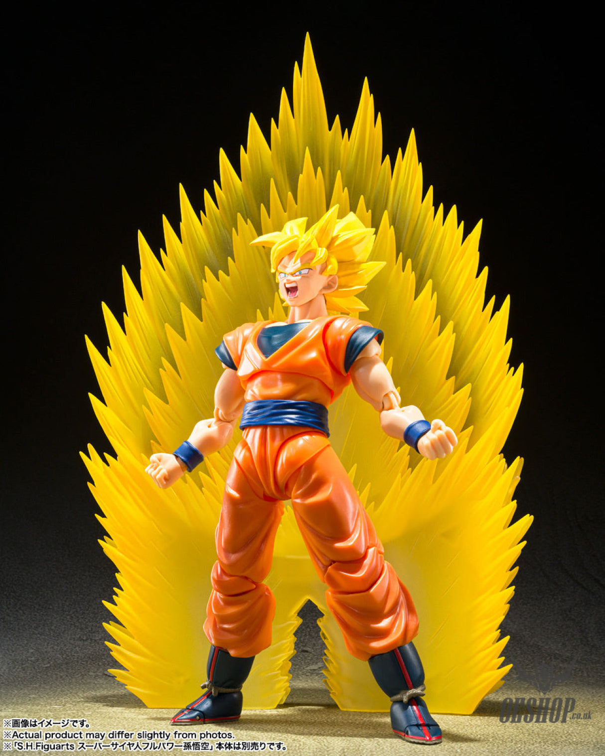 Bandai Tamashii SHF Dragon Ball Z Super Saiyan Son Goku’s Effect Parts Set Action Figure Accessories