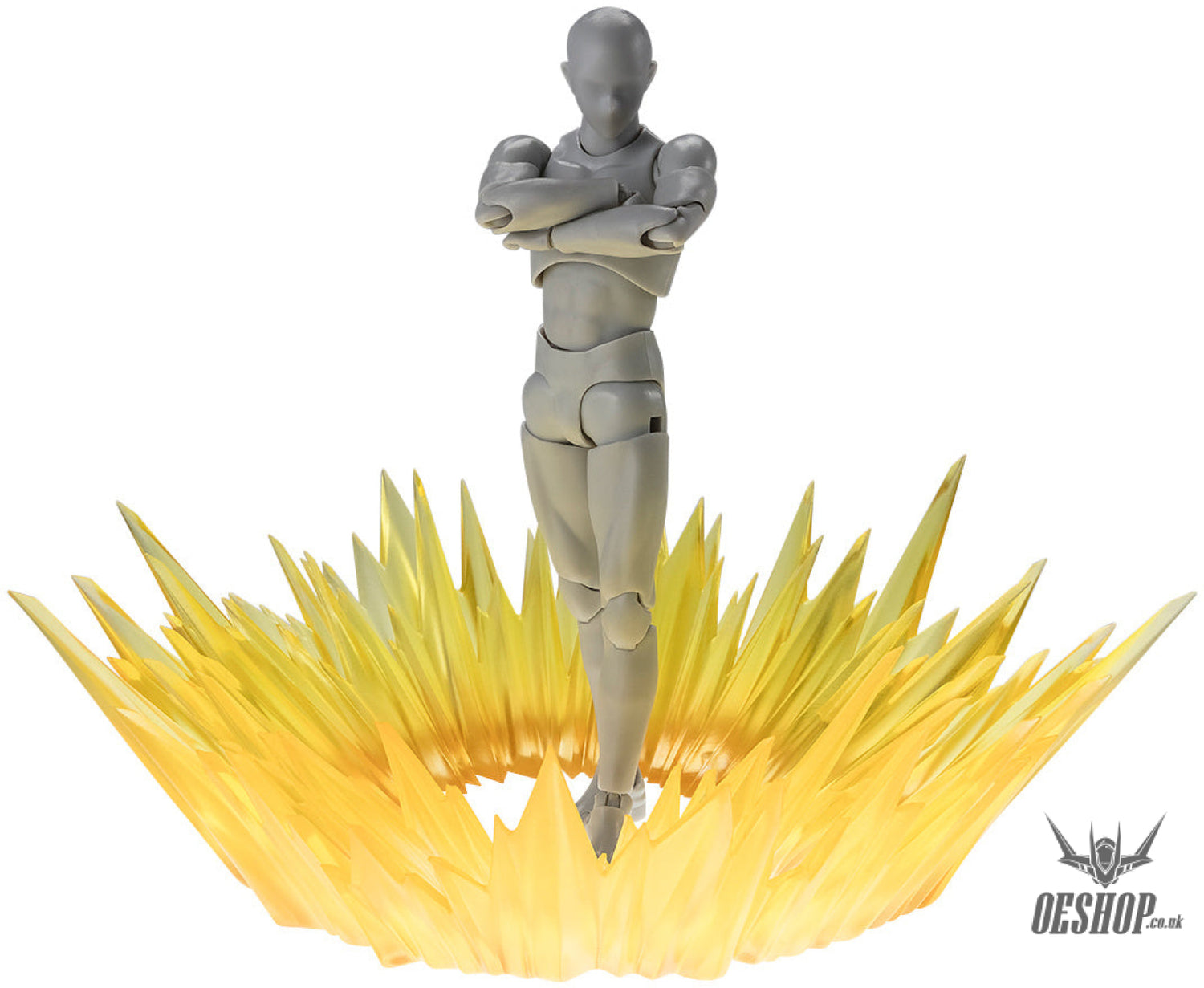 Bandai Tamashii Shock Impact Yellow Ver. for S.H.Figuarts Action Figure Accessories