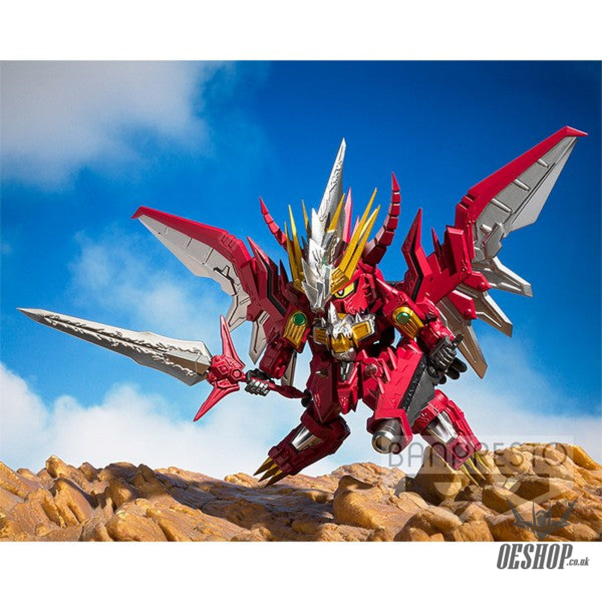 Banpresto SD Gundam Red Lander Continue BP18430P Action & Toy Figures
