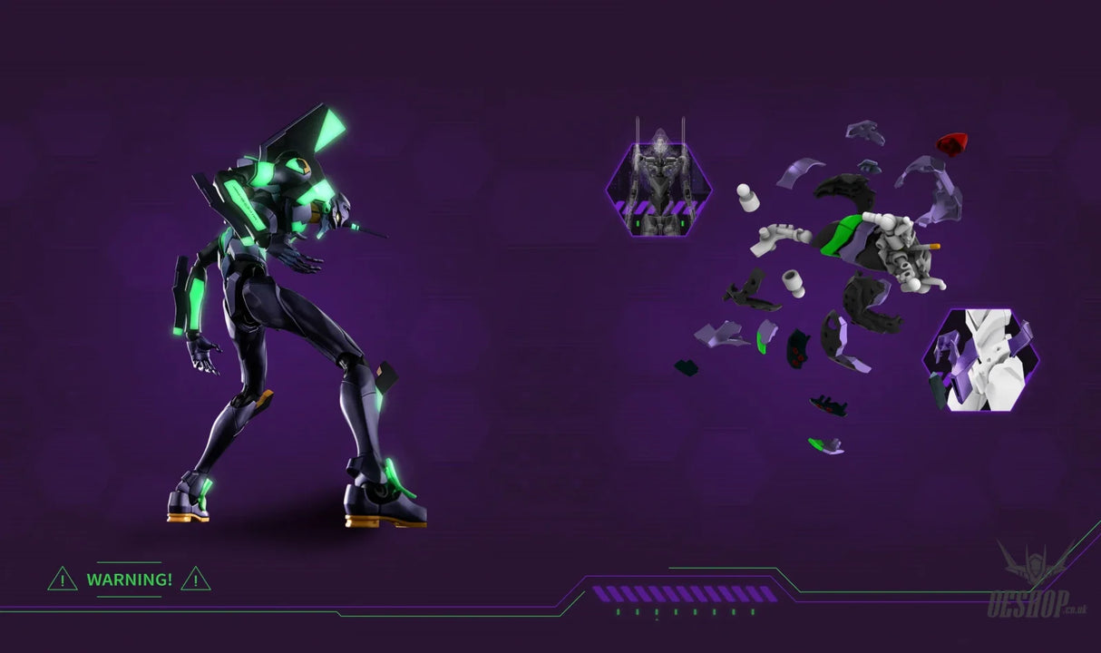 Blokees Evangelion Test Type-01 Action Edition Model Kit Action Figure 73501 Scale Model Kits