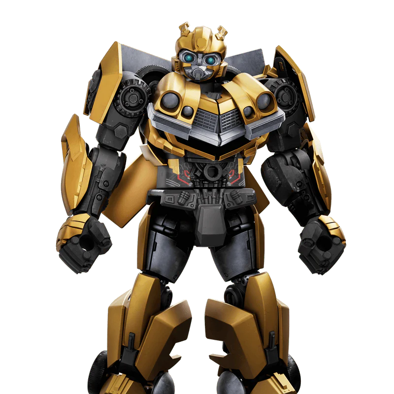 Blokees Transformers Classic Class Limited Edition Ex Elite Bumblebee Metallic Version Action Figure Model Kit 71188