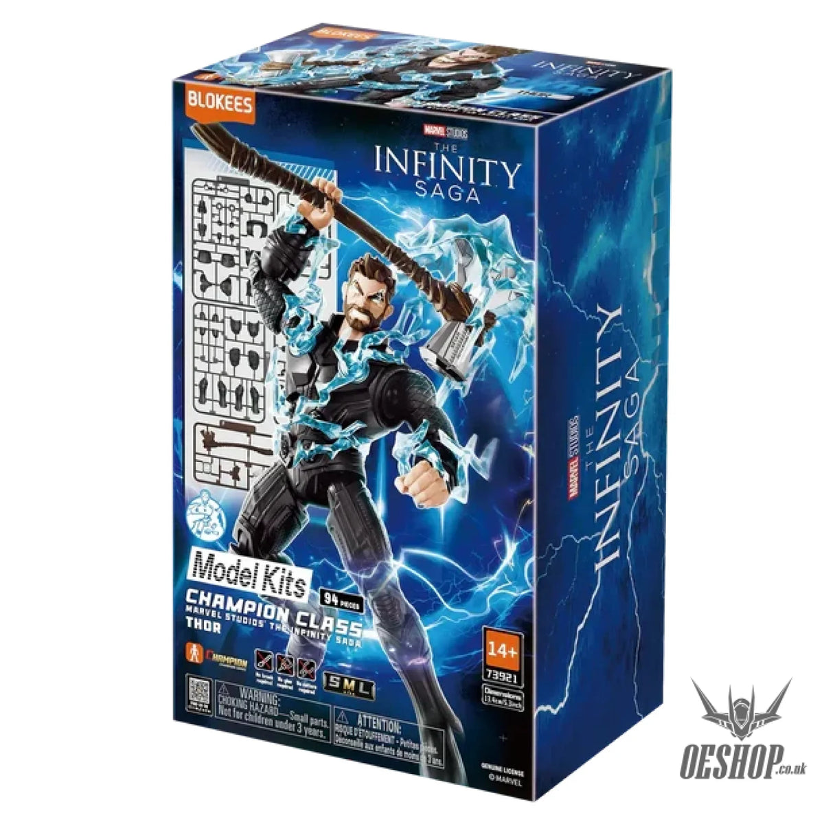 Blokees Marvel Infinity Saga Champion Class 02 Thor Model Kit 73921 - Scale Model Kits