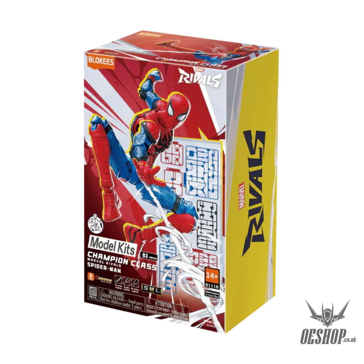 Blokees Marvel Infinity Saga Champion Class 06 Spider-Man Model Kit 81118 - Scale Model Kits