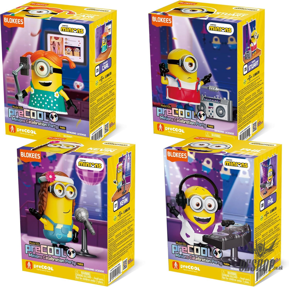 Blokees Minion preCOOL Celebration Party 74855 - Scale Model Kits