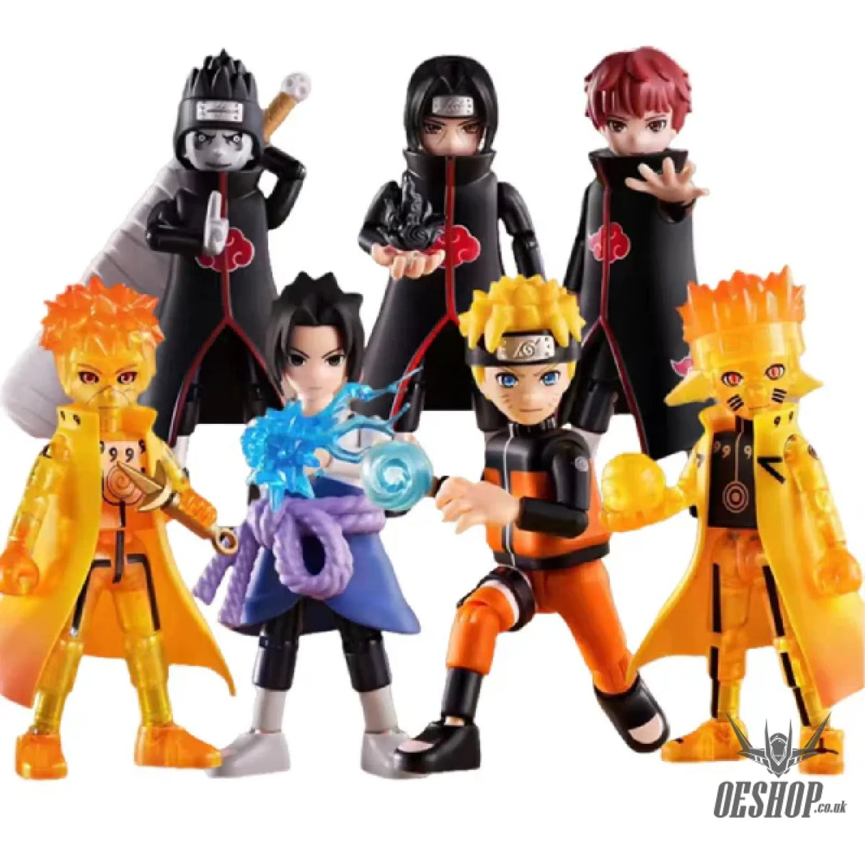 Blokees Naruto Figures Galaxy Version 01 - Ultimate Bond Model Kits Figure Blind Box Scale Model Kits