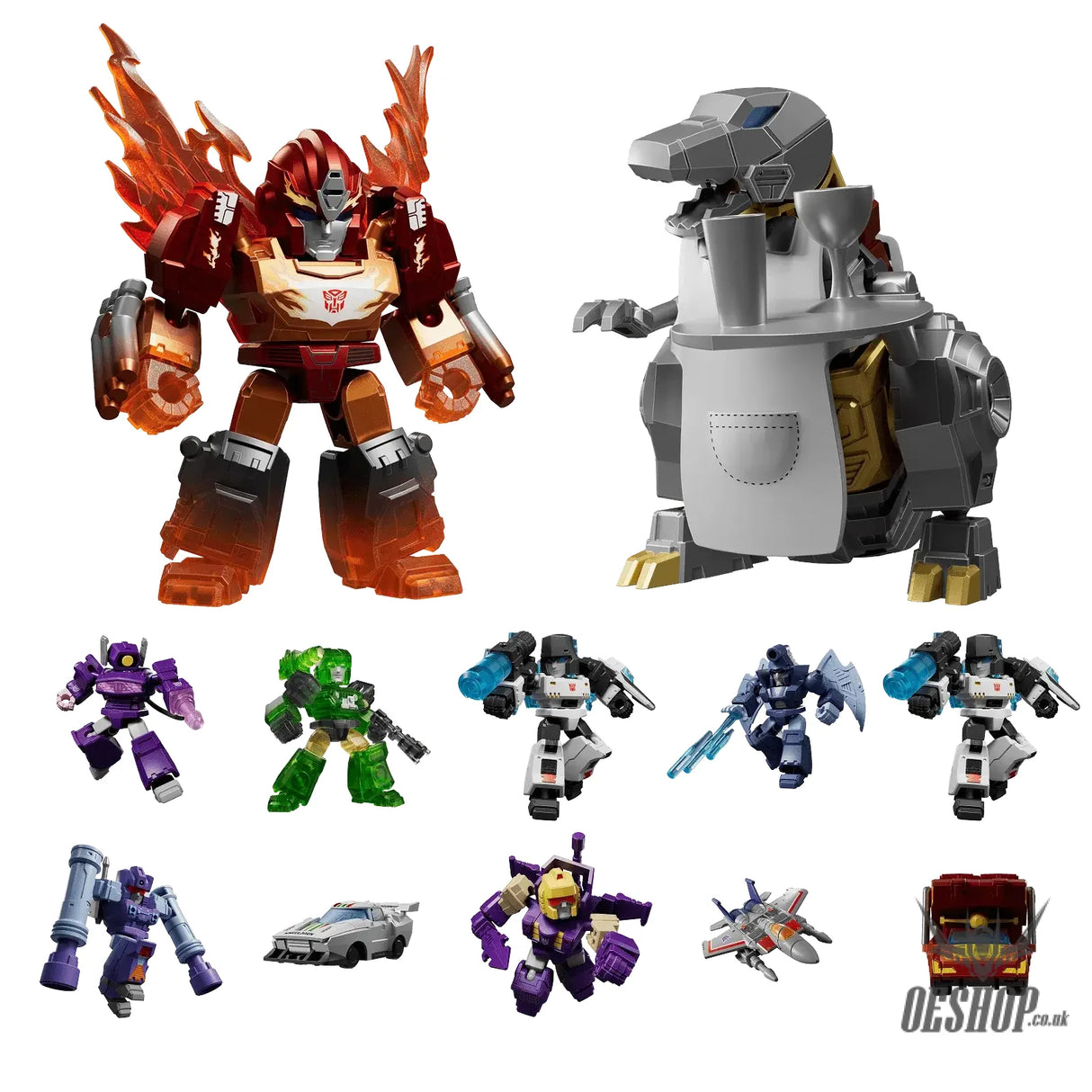 Blokees Transformers Defender Version 04 Tyrants Fury Model Kits Figure Blind Box 71404 Scale Model Kits