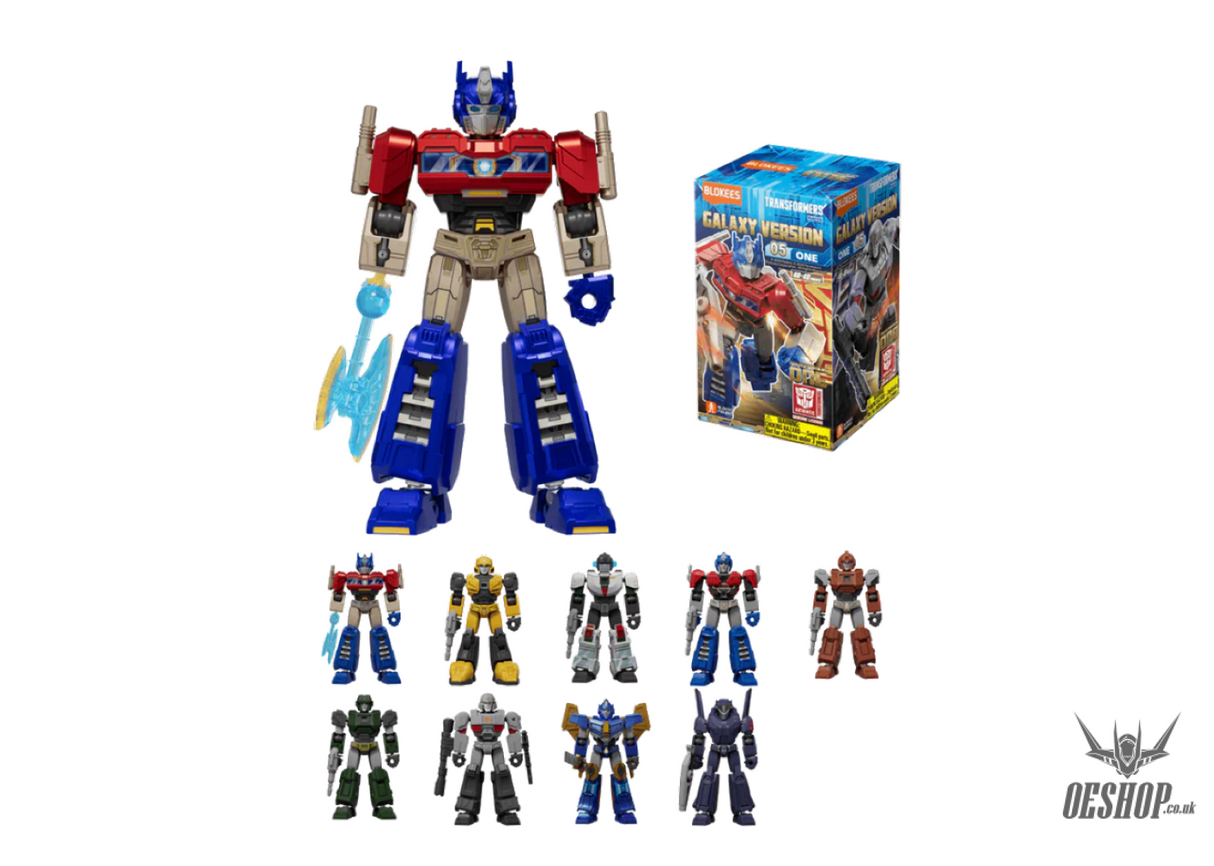 Blokees Transformers Galaxy Version 05 One Action Figure Model Kit Blind Box Scale Model Kits