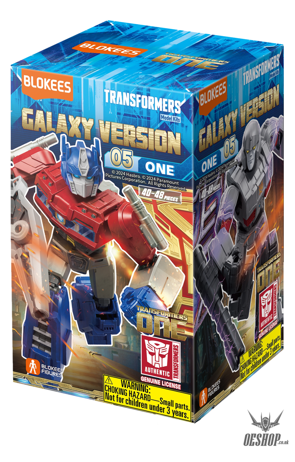Blokees Transformers Galaxy Version 05 One Action Figure Model Kit Blind Box Scale Model Kits
