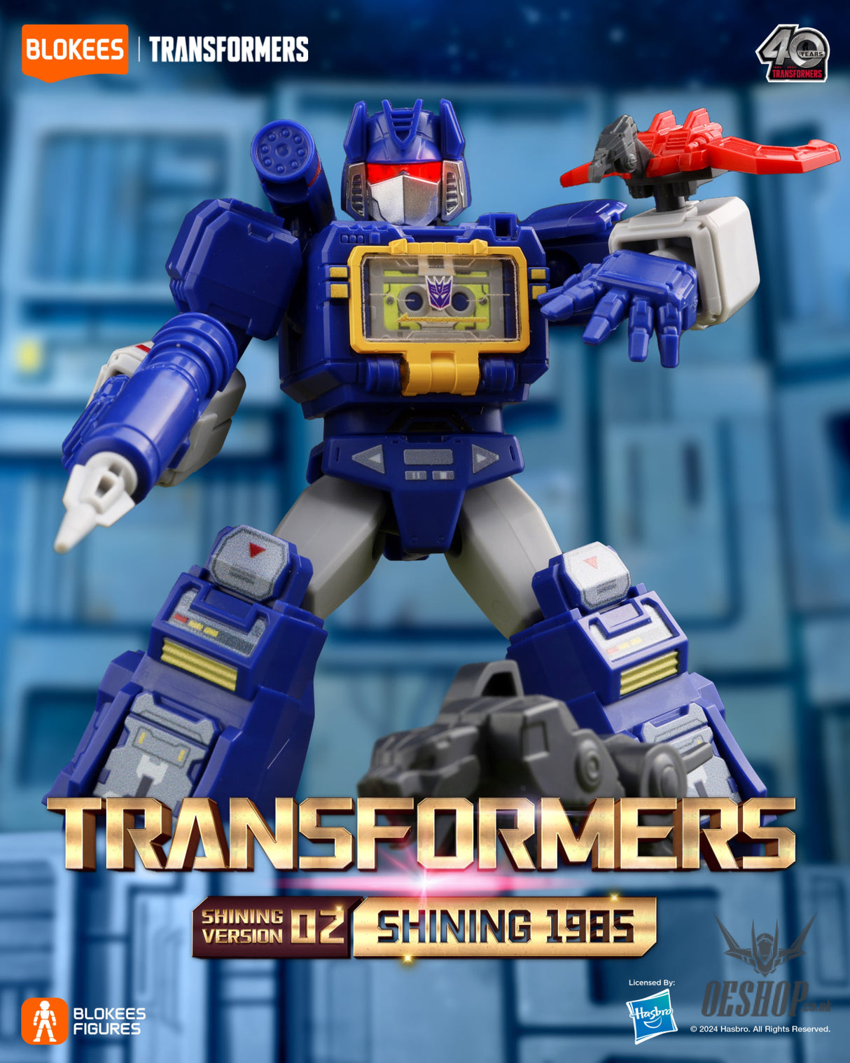 Blokees Transformers Galaxy Shining Version 02 Shining 1985 Action Figure Model Kit Blind Box Scale Model Kits