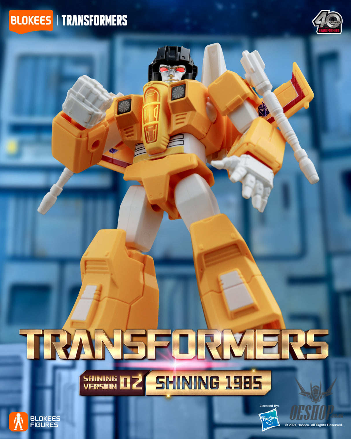 Blokees Transformers Galaxy Shining Version 02 Shining 1985 Action Figure Model Kit Blind Box Scale Model Kits