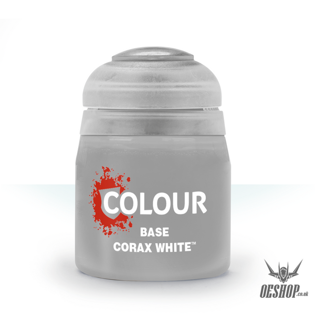 Citadel Base Paint: Corax White 12ml 21-52 Painting Consumables