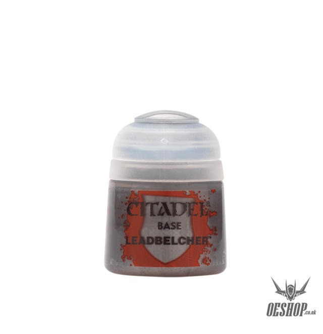 Citadel Base Paint: Leadbelcher 12ml 21-28 Painting Consumables