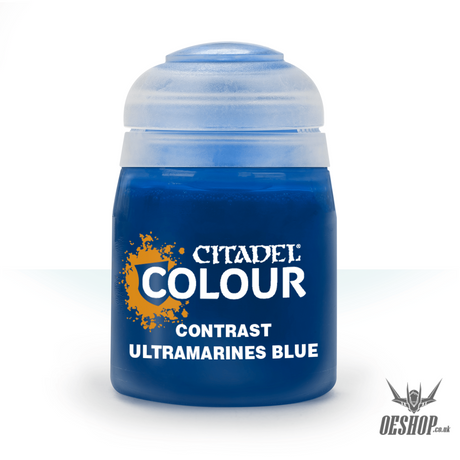 Citadel Contrast Paint: Ultramarines Blue 18ml 29-18 Painting Consumables