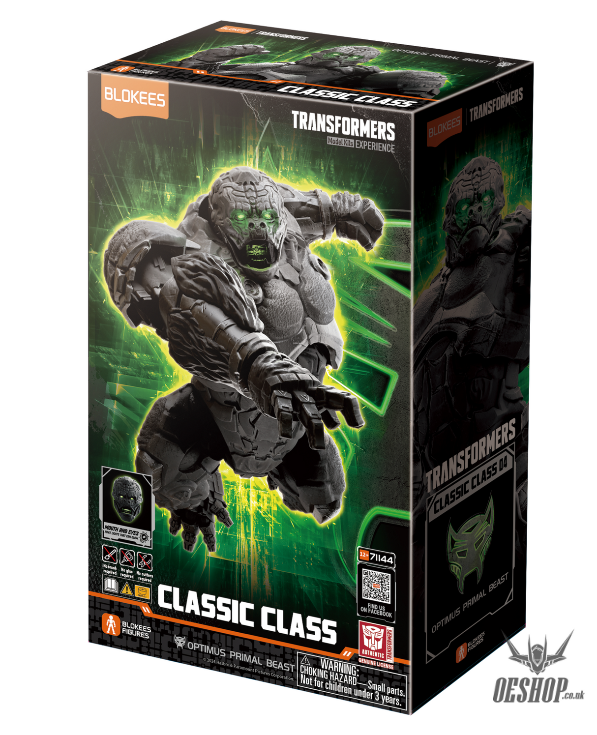 Blokees Transformers Classic Class 04 Optimus Primal Beast Action Figure Model Kit Scale Model Kits