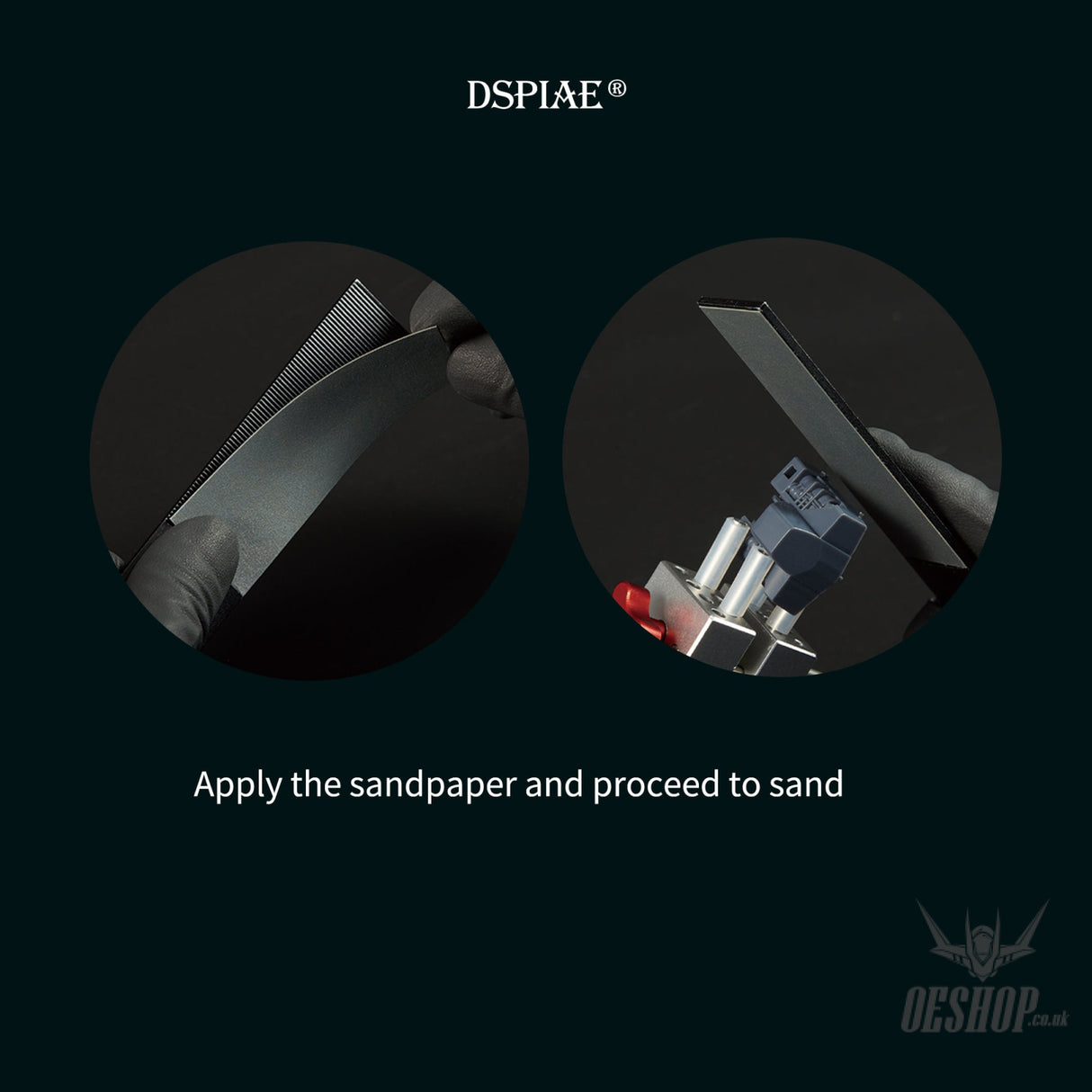 Dspiae As-25 Pro Aluminum Alloy Sanding Board