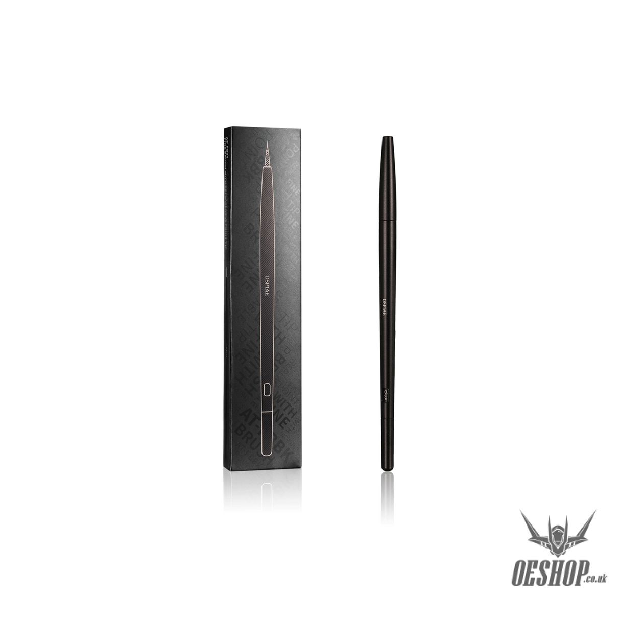 Dspiae At-Fb Aluminium Alloy Interchangeable Fine Tip Brush At-Fb04 Black