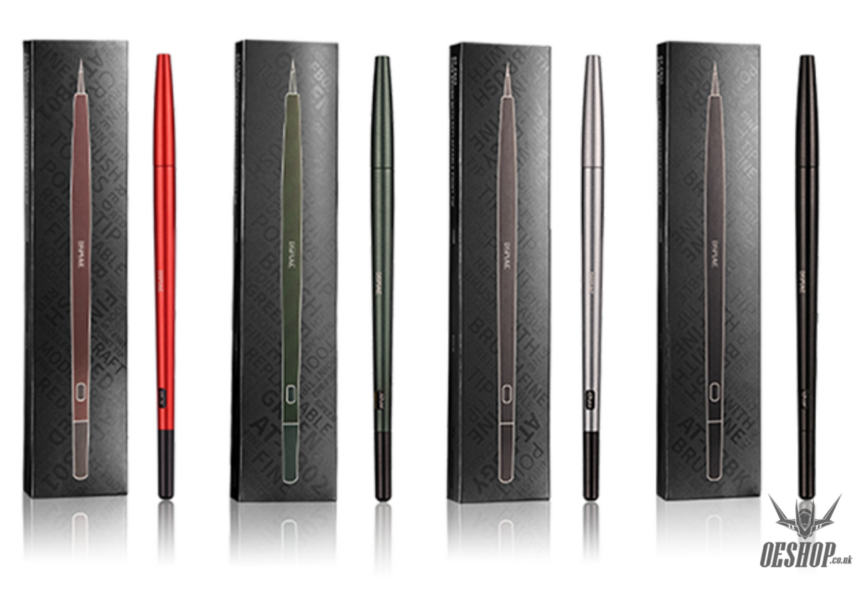 DSPIAE AT-FB Aluminium Alloy Interchangeable Fine Tip Brush AT-FB (Set of 4)