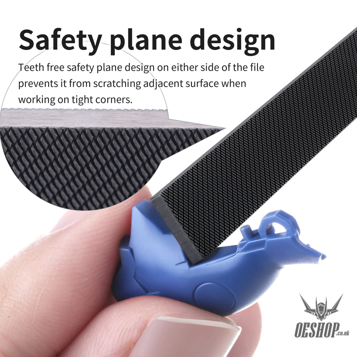 DSPIAE AT-FX DLC-Coated Stainless Steel File - Sanding Tools