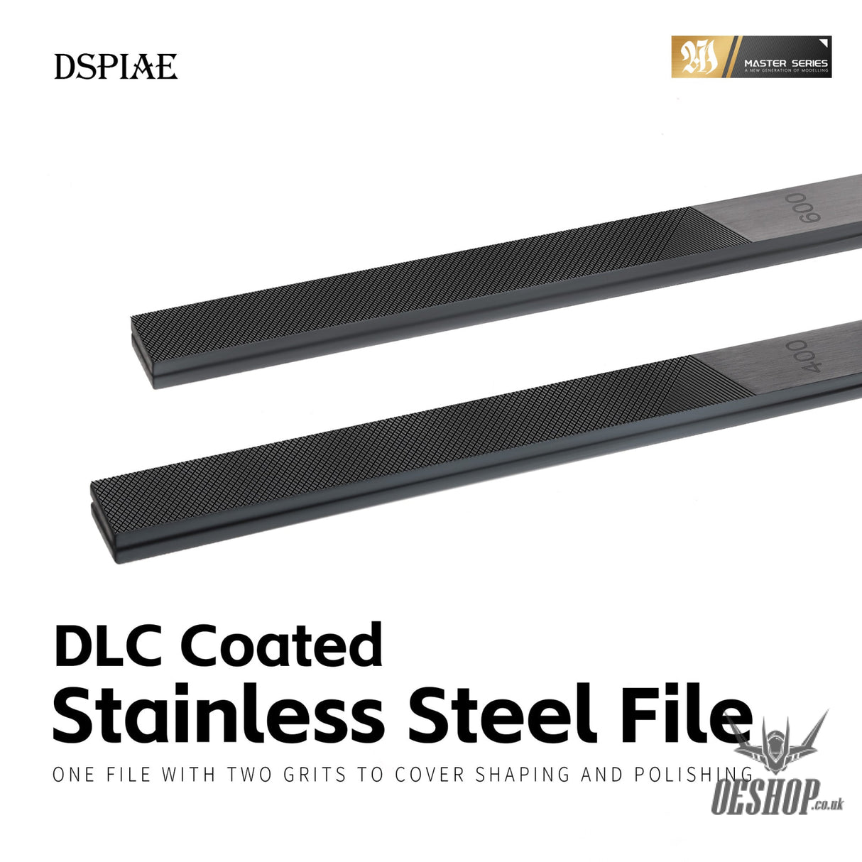 DSPIAE AT-FX DLC-Coated Stainless Steel File - Sanding Tools