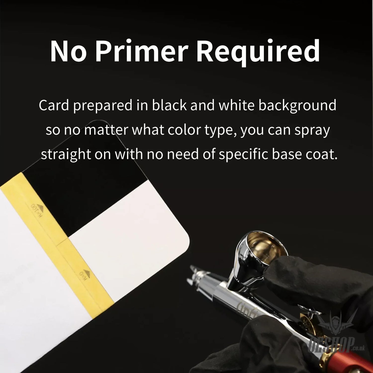 Dspiae Cc-01 Model Paint Colour Test Card