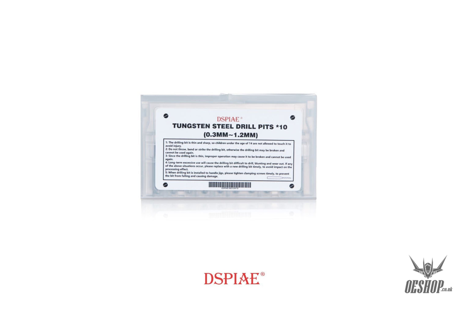 Dspiae Db-03 0.3Mm-1.2Mm Tungsten Steel Drill Bit