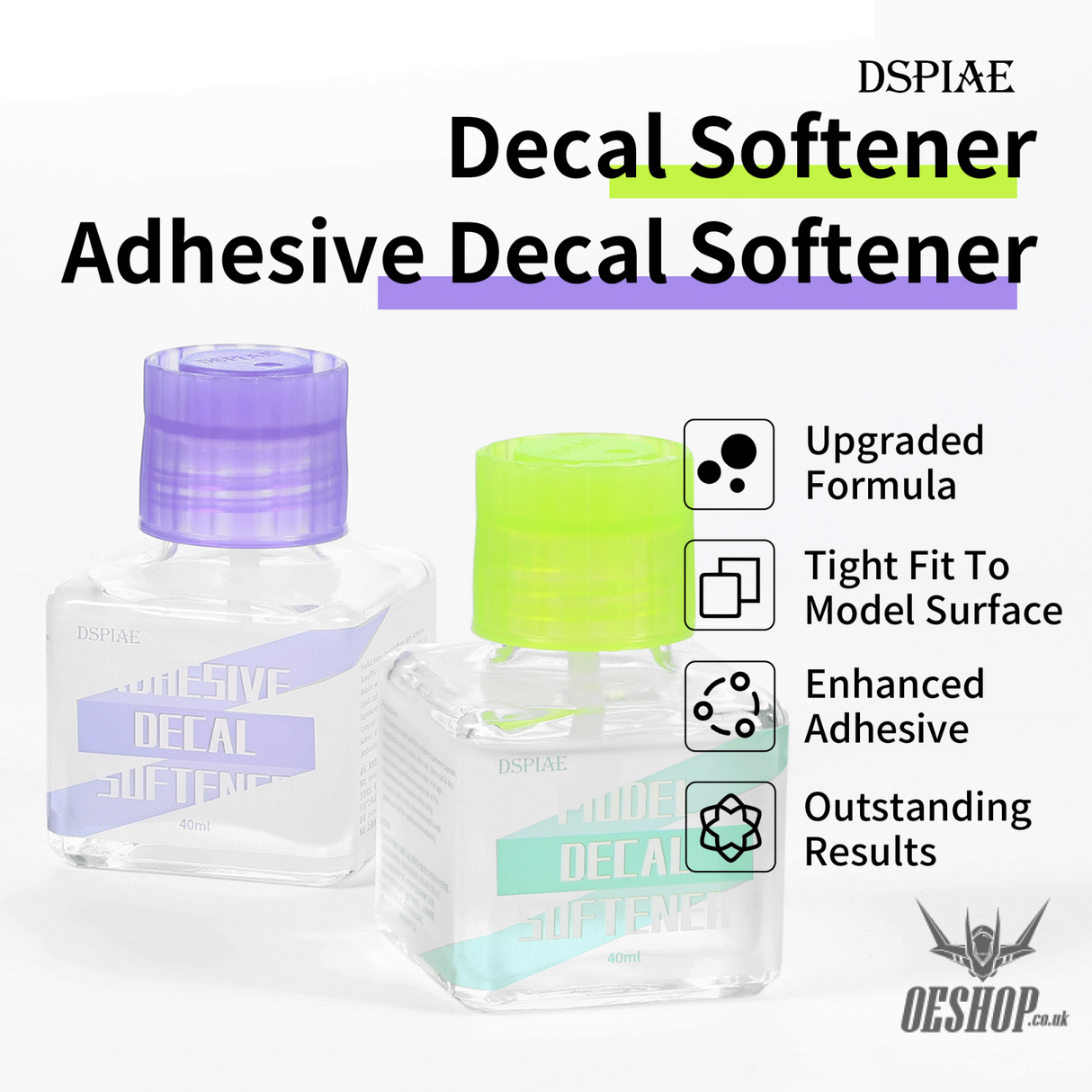 Dspiae Etc-03 Decal Softener / Etc-04 Adhesive 40Ml