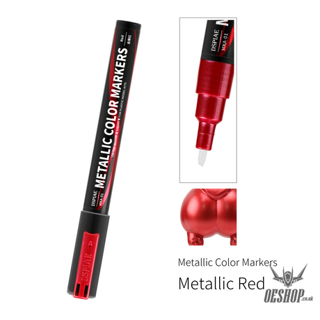 Dspiae Mka Super Metallic Color Markers Environment-Friendly Mka-01 Red