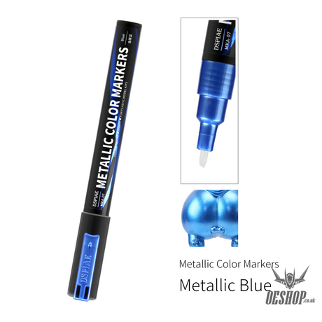 Dspiae Mka Super Metallic Color Markers Environment-Friendly Mka-07 Blue